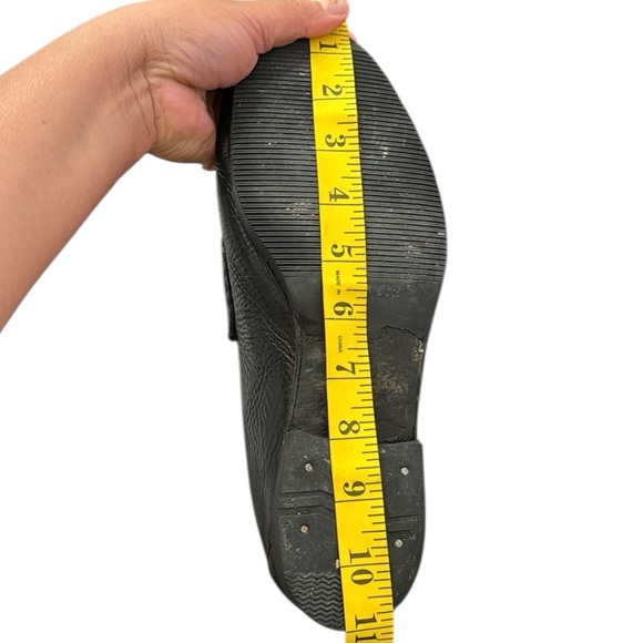 Gucci vintage MEN'S HORSEBIT 1953 LOAFERS Black Leather with Gold Detail Sz 9 - Picture 9 of 11